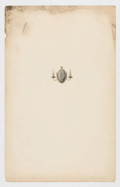 Design for sconce — Louis C. Tiffany|Tiffany Studios