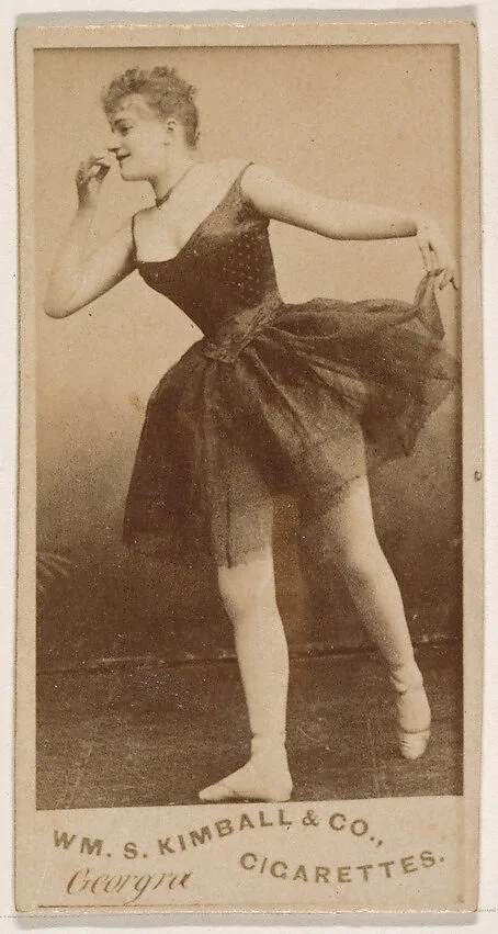 Miss Georgia, from the Actresses series (N203) issued by Wm. S. Kimball & Co. — William S. Kimball & Company