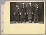 [Jeff Briggs, Robert Sims, Otis Hall, and Peter Pamphlet; Full-Length Mugshot from the Chicago Police Department]