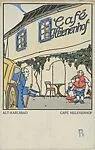 Old Karlsbad: Café Helenenhof — Leopold Drexler|Wiener Werkstätte