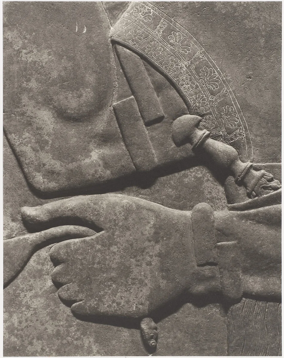 Assurnasirpal II, King of Assyria, and Cupbearer — Charles Sheeler