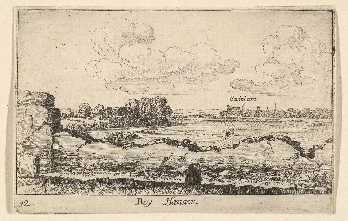 Hanau — Wenceslaus Hollar|Abraham Hogenberg