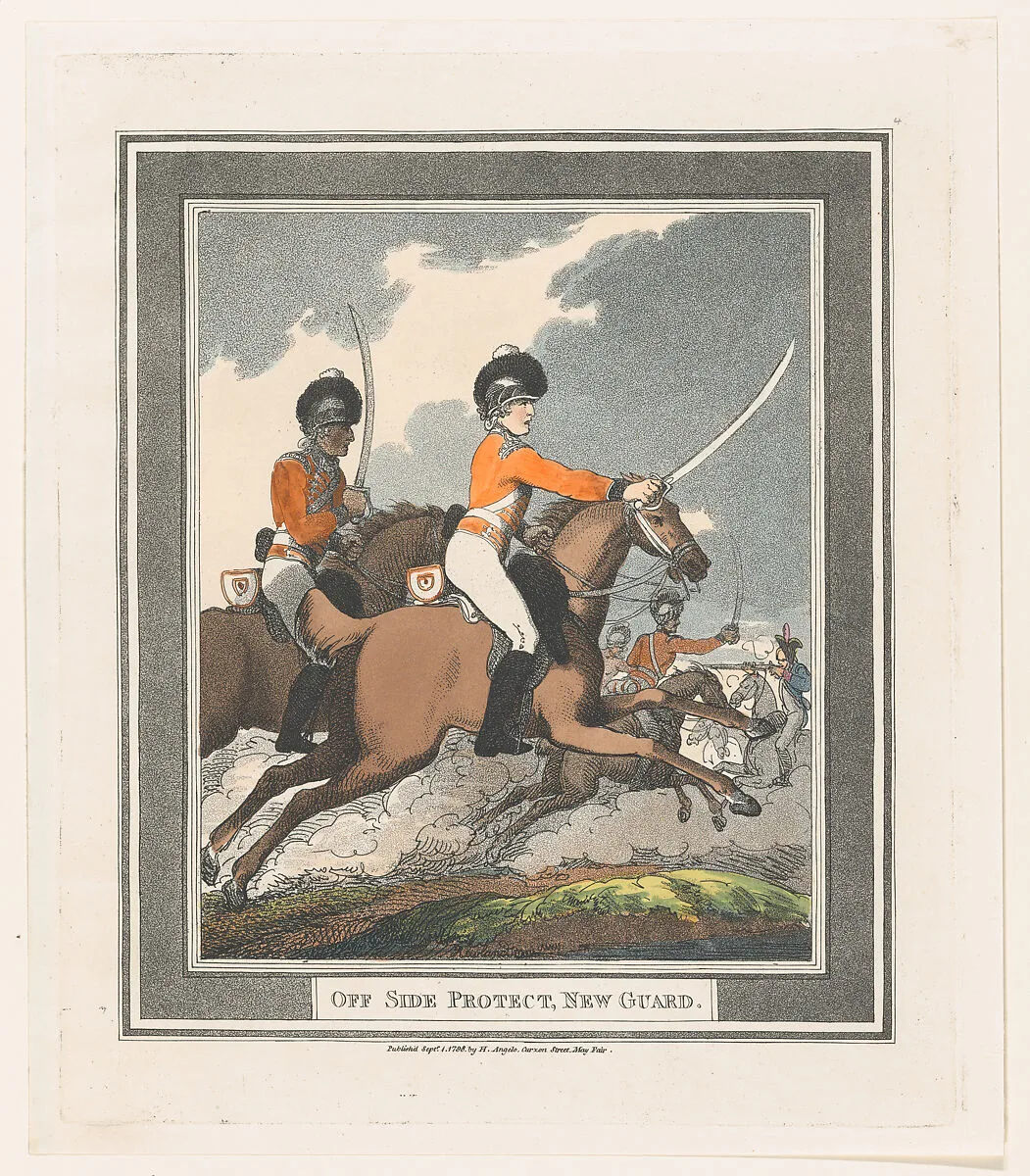Off Side Protect, New Guard — Henry Angelo|Thomas Rowlandson