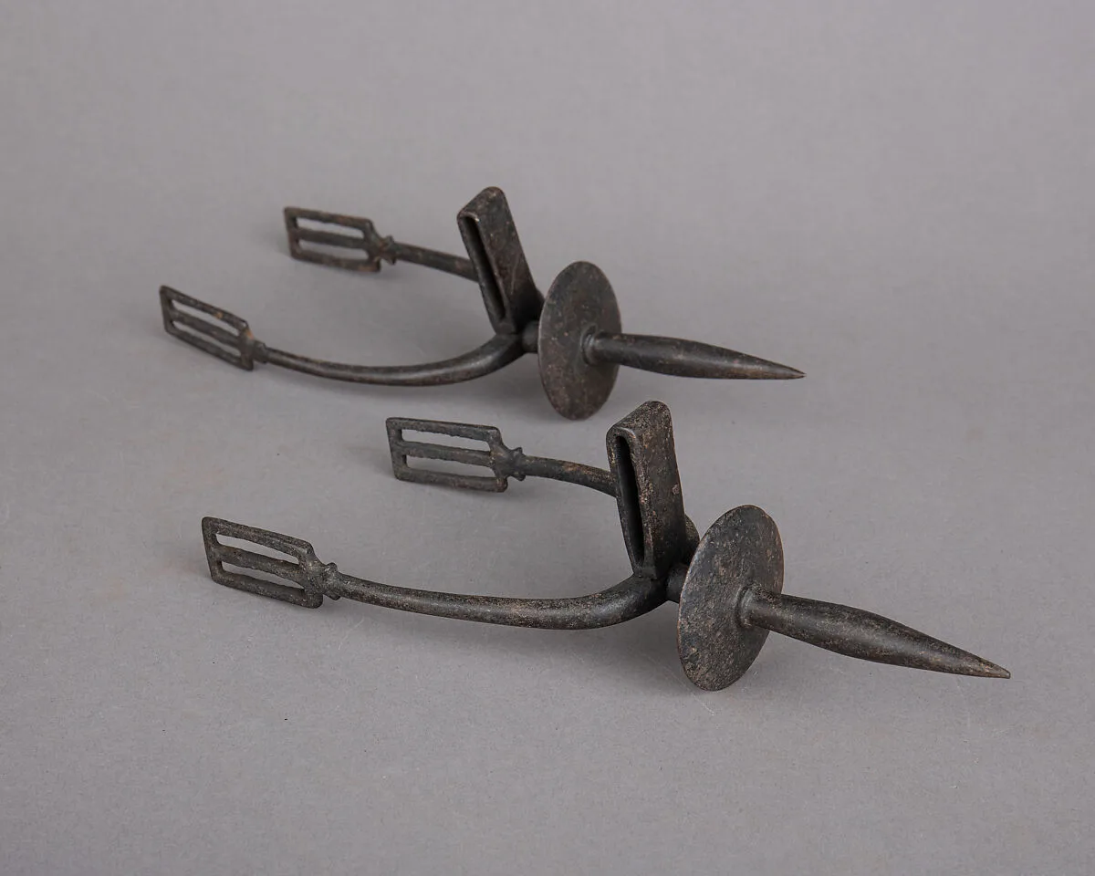 Pair of Prick Spurs — Unknown