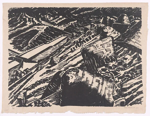 Ladle Slag, Old Hill, 2 — Edward Alexander Wadsworth