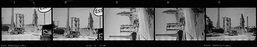 [28 Views of Demolished Buildings, Possibly Flood]