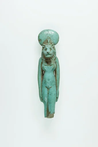 Statuette of a lion-headed goddess