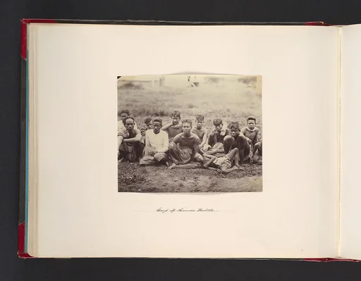 Group of Siamese Boatmen