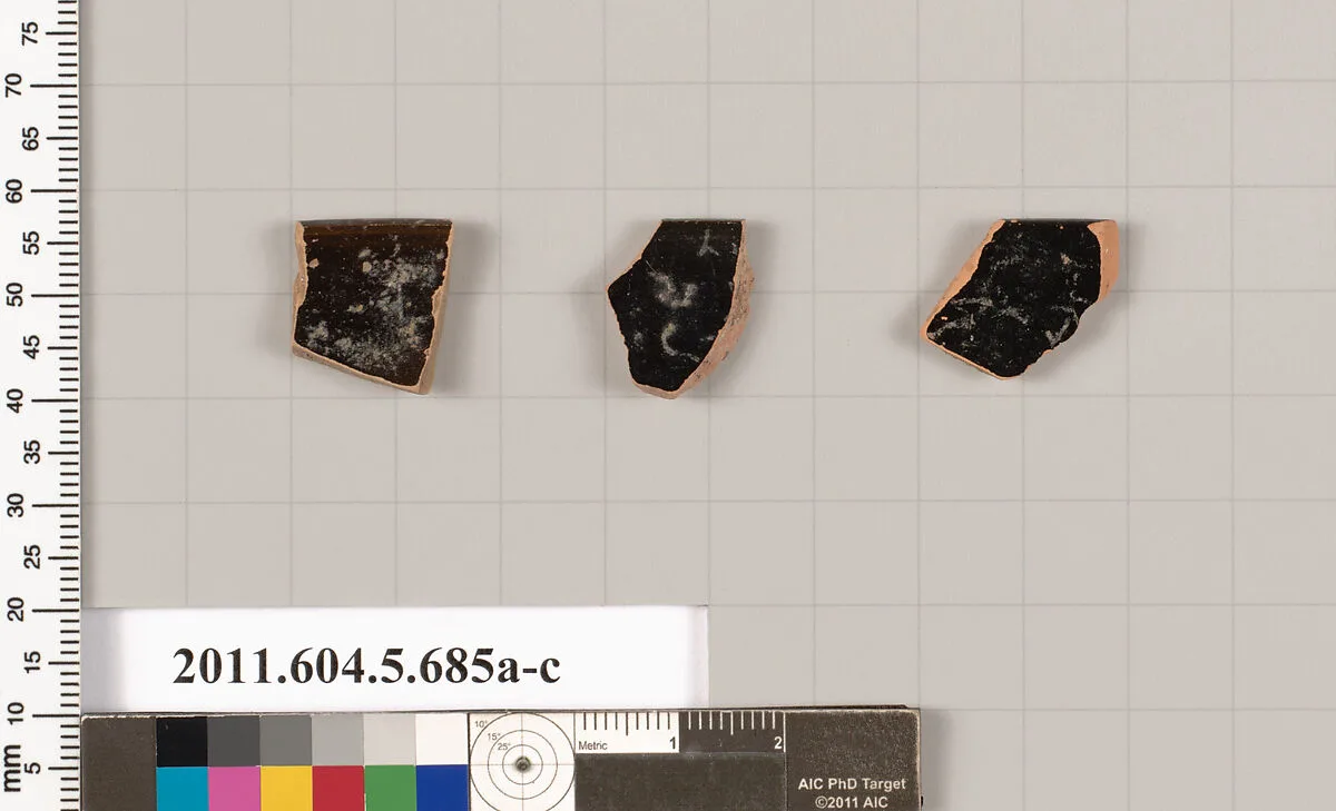 Terracotta rim fragments of kylikes (drinking cups) — Unknown