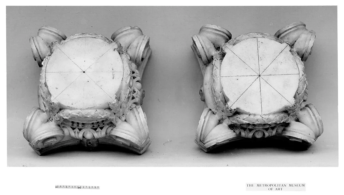 Capital (one of a pair) — Unknown