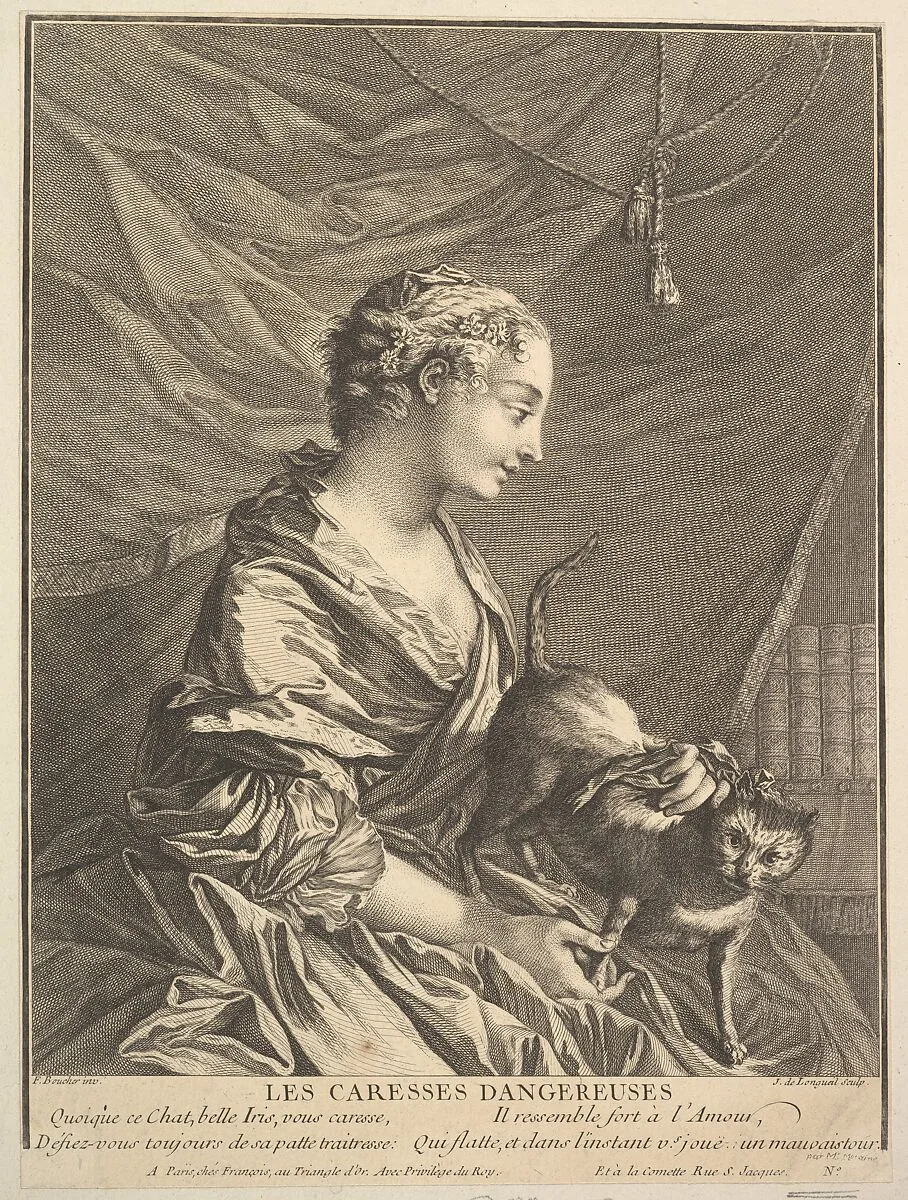 Dangerous Caresses — Joseph de Longueil|François Boucher