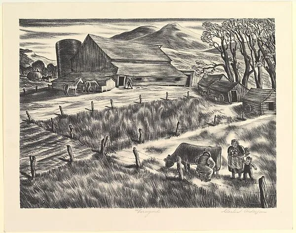 Farmyard — Carlos Anderson|WPA