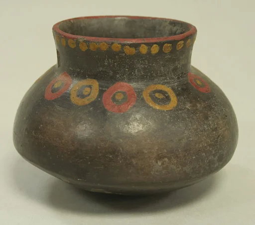Single Spout Painted Jar