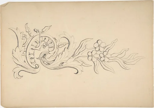 Designs for borders and corners, acanthus
