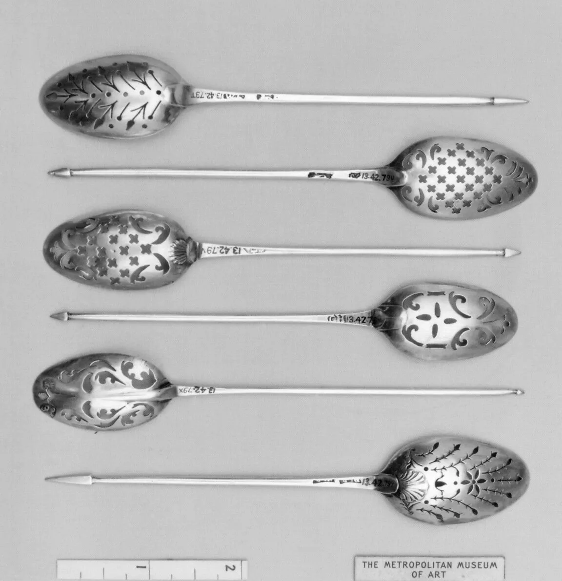 Strainer spoon — Dobson Prior and Williams
