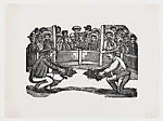 A cockfight — José Guadalupe Posada|Manuel Manilla