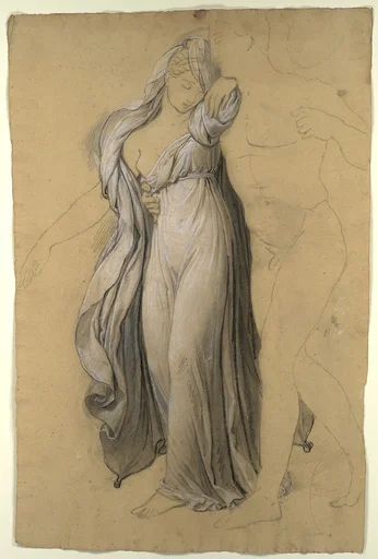 Drapery Study for "Castor and Pollux Freeing Helen"