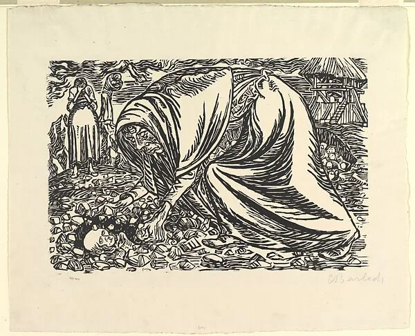 Death of a Child (Kindertod) — Ernst Barlach