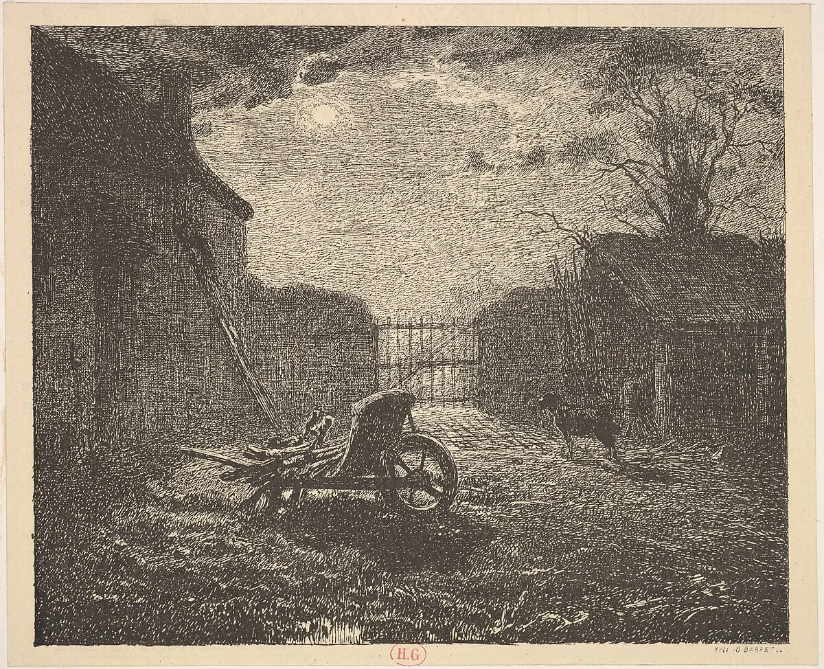Moonlight — Jean-François Millet