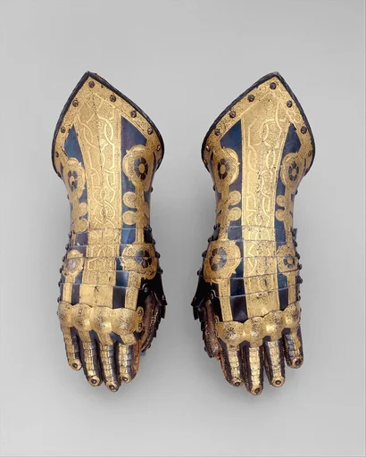Pair of Gauntlets Belonging to the Armor of Duke Friedrich Ulrich of Brunswick (1591–1634)