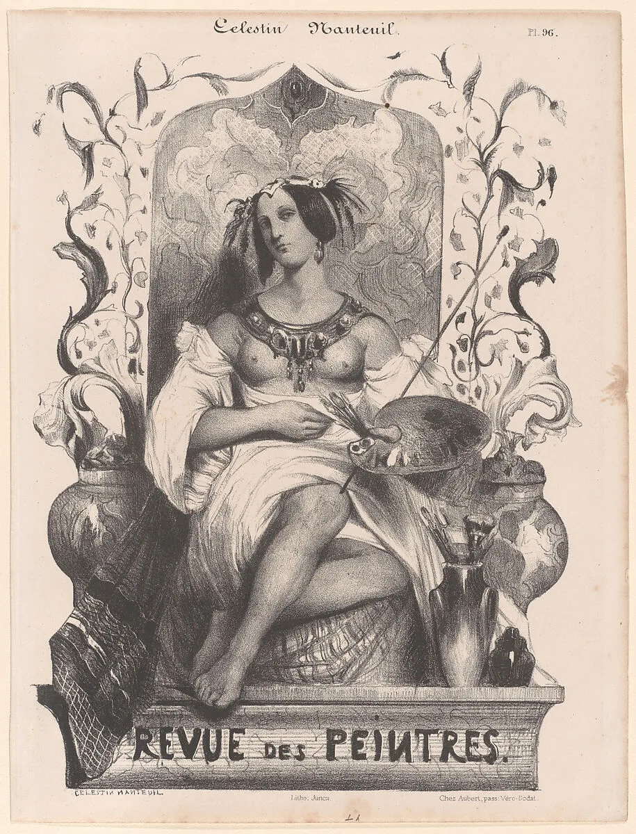 Title Page for the Revue de Peintres — Junca|Célestin Nanteuil