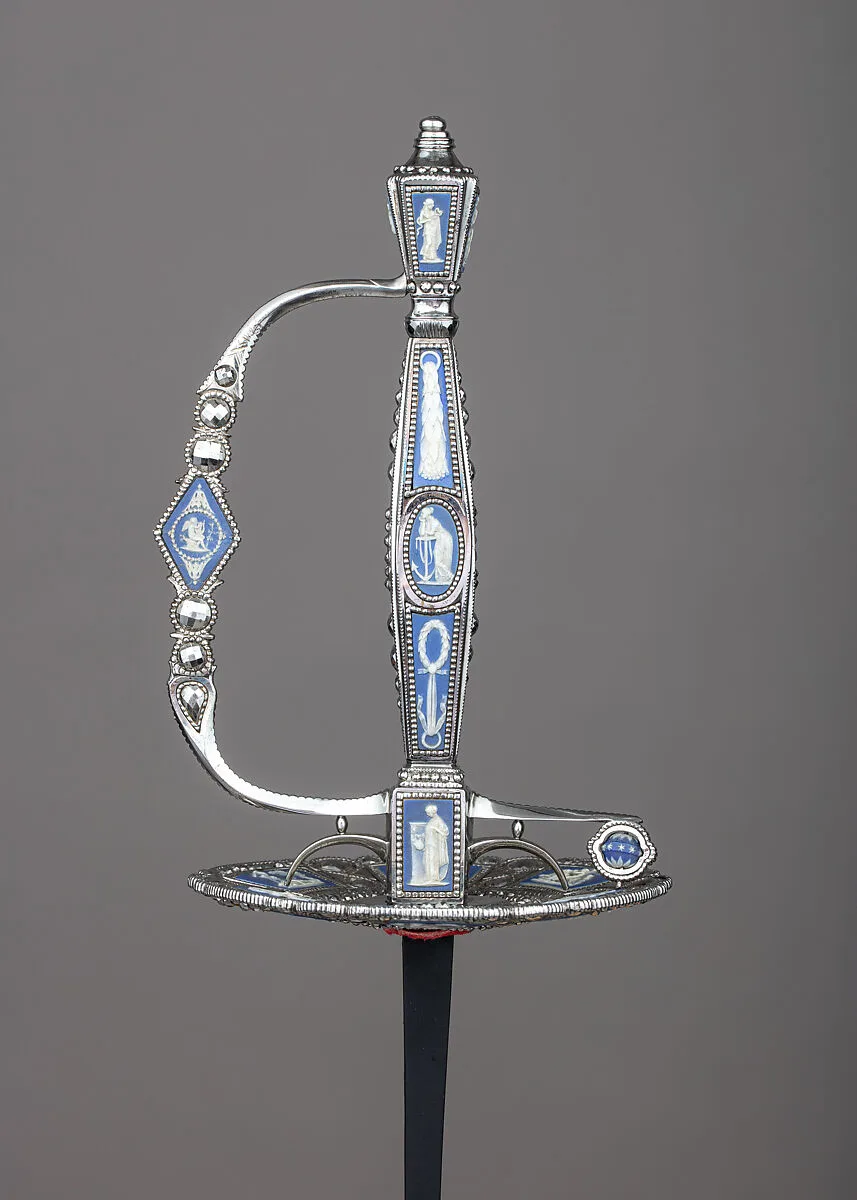 Smallsword Hilt — Matthew Boulton|Josiah Wedgwood