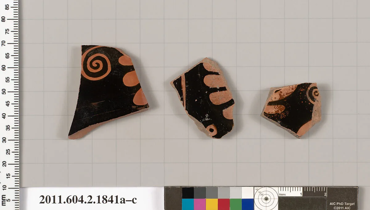 Terracotta fragments of skyphoi (deep drinking cups) — Unknown