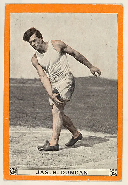 James H. Duncan, from for the World's Champion Athletes series (T230) — Pan Handle Scrap Company