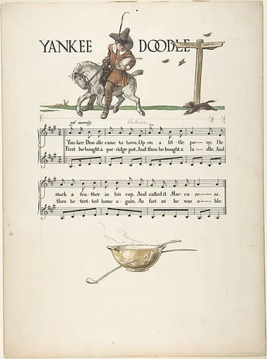 "Yankee Doodle"―Page Design
