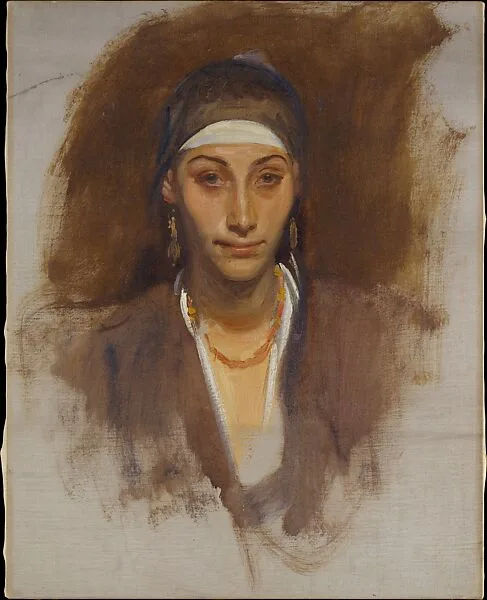Egyptian Woman with Earrings — John Singer Sargent