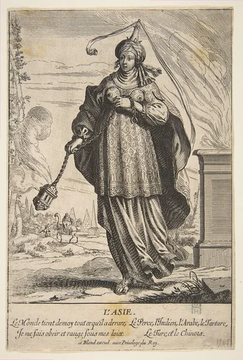 Allegory of Asia, from "The Four Continents"