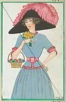 Fashion (Easter Card) — Mela Koehler|Wiener Werkstätte
