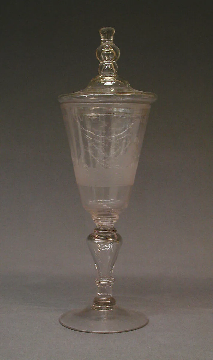 Wineglass with cover — Unknown