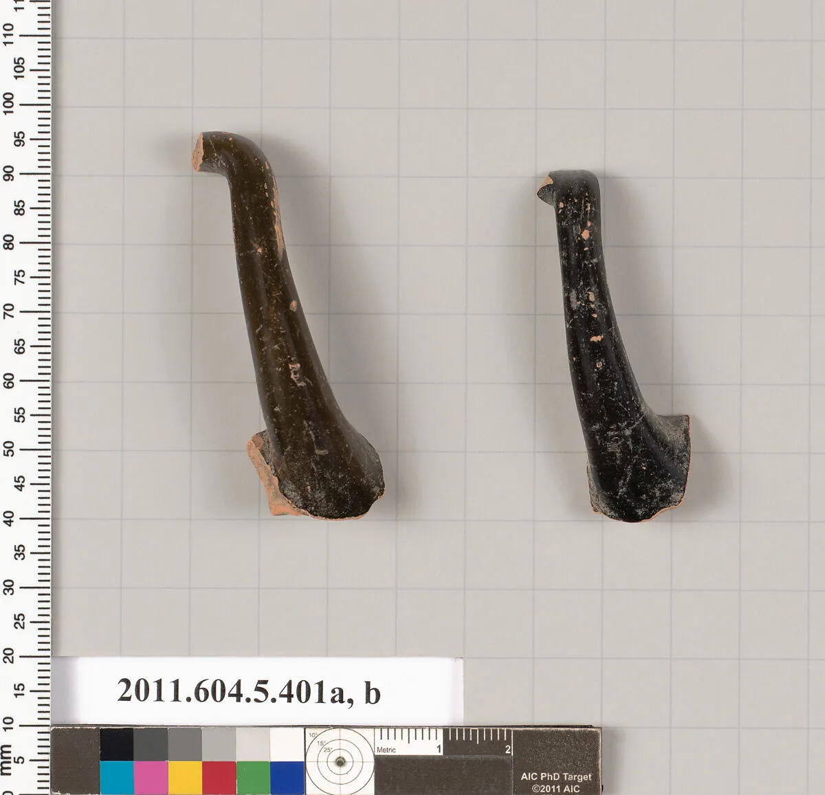 Terracotta fragments of kylikes (drinking cups) — Unknown