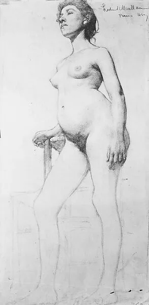 Standing Female Nude — Frederick William MacMonnies
