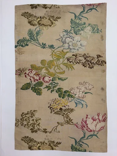 Piece of dress silk