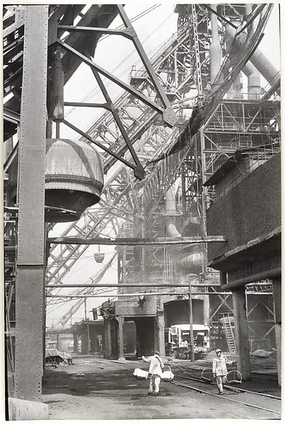 Steel Mill, Anshan, Manchuria — Henri Cartier-Bresson