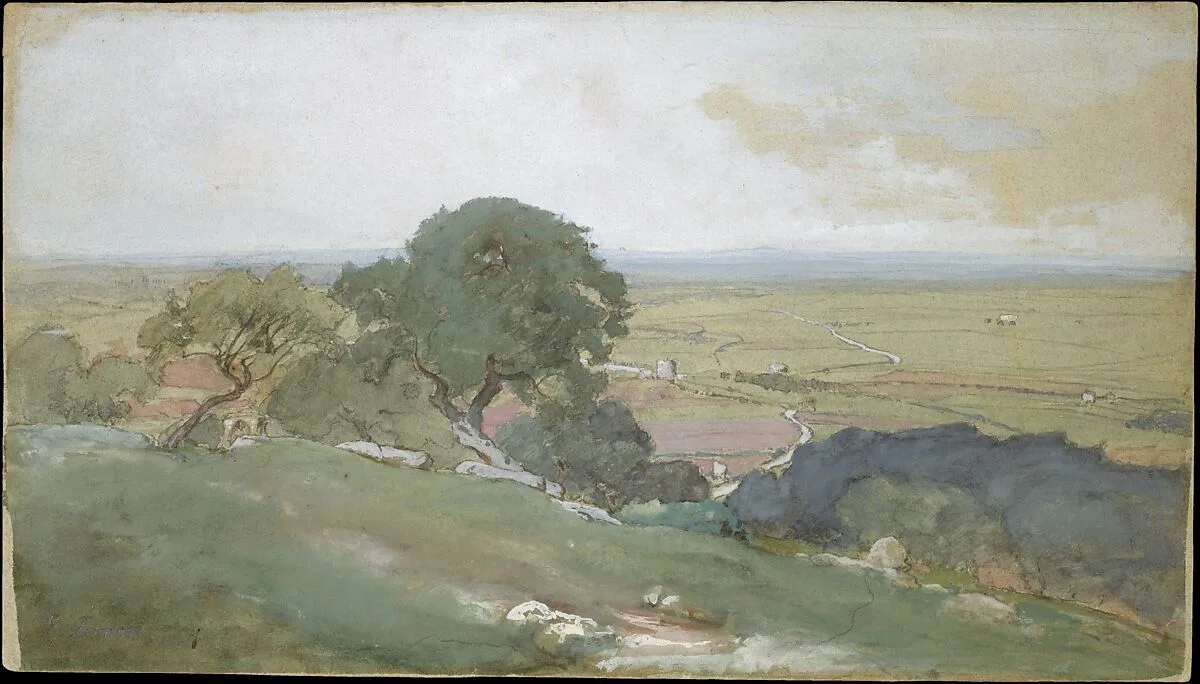 Olive Trees at Tivoli — George Inness