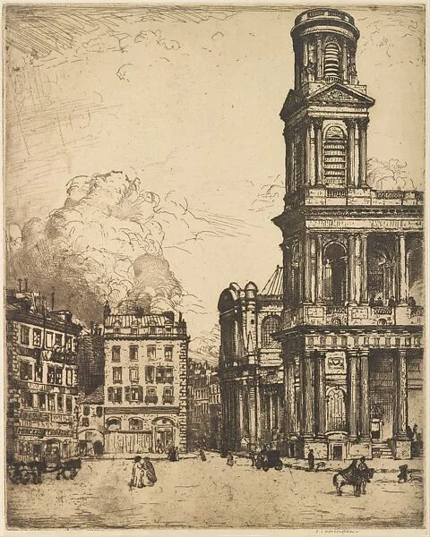 Saint Sulpice, Paris: La Grande Tour — Donald Shaw MacLaughlan