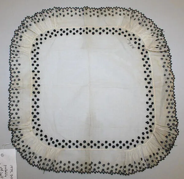 Mourning handkerchief — Unknown