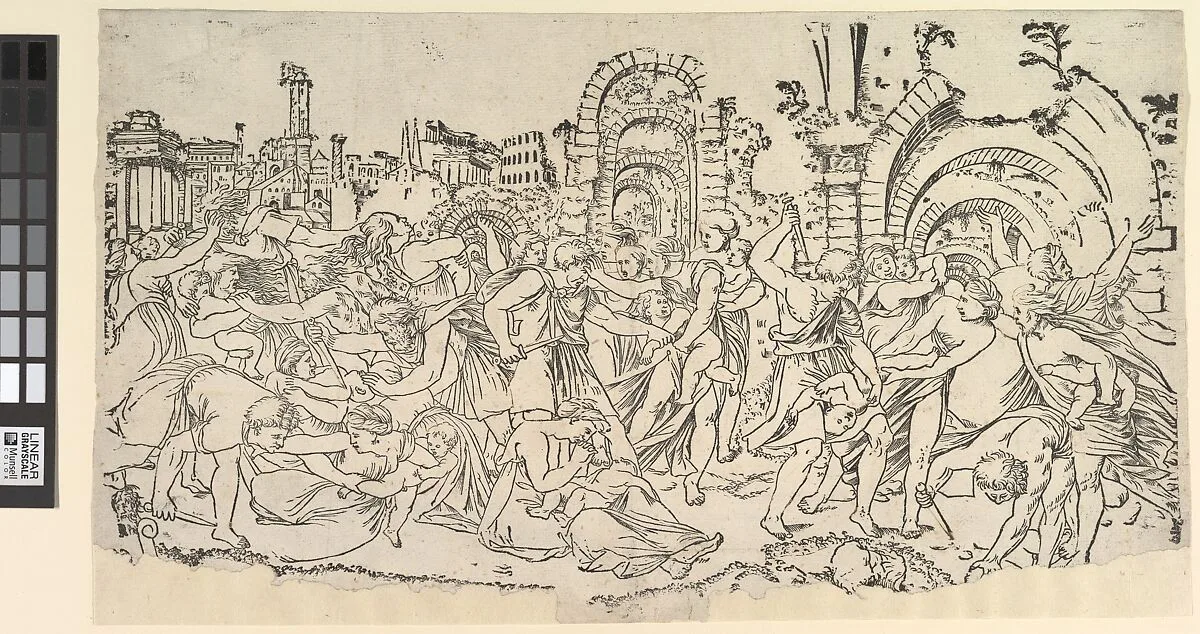 Massacre of the Innocents — Master ND|Raphael (Raffaello Sanzio or Santi)