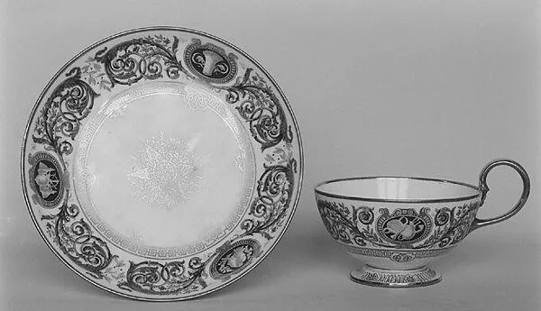 Cup and saucer — Sèvres Manufactory