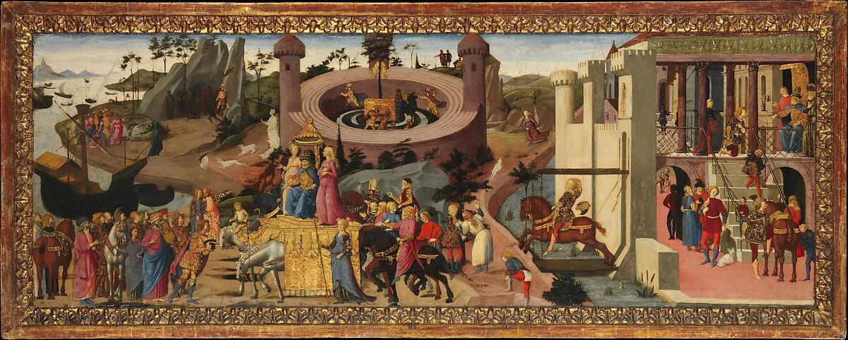 Scenes from the Story of the Argonauts — Biagio d'Antonio