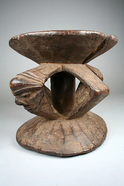 Prestige Stool: Figurative Base — Unknown