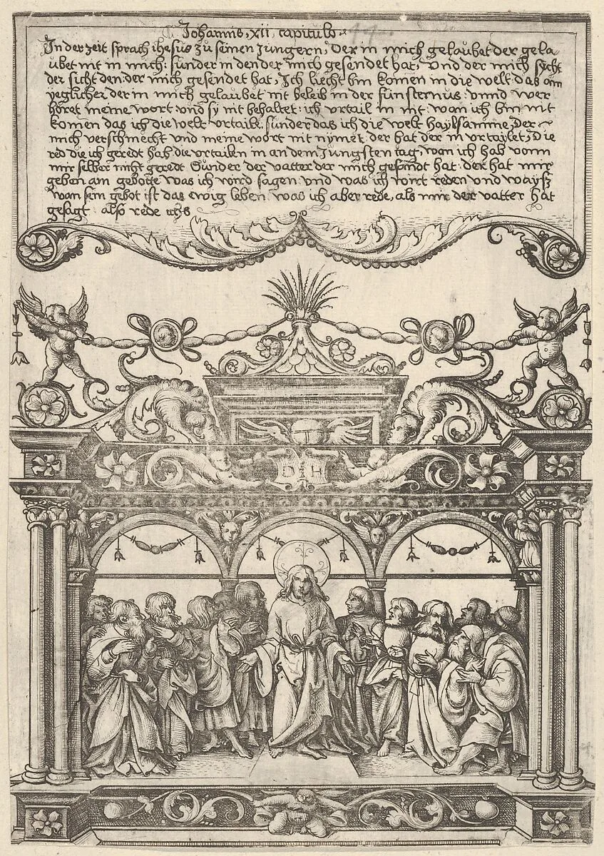 Christ Testifying his Mission — Daniel Hopfer
