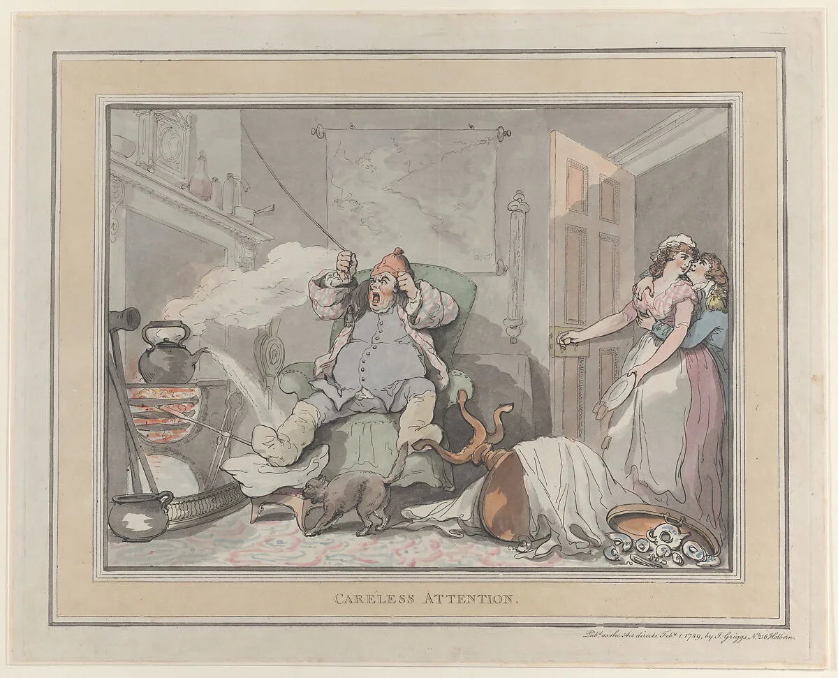 Careless Attention — J. Griggs|Thomas Rowlandson