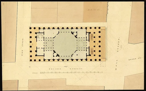 Plan of U. S. Custom House