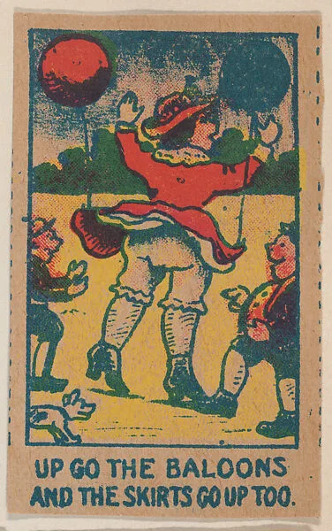 Trade card from the Fat and Skinny Their Little Pup Too series (W500) — Unknown