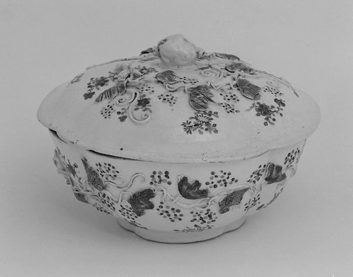 Dish with cover (part of a set) — Unknown