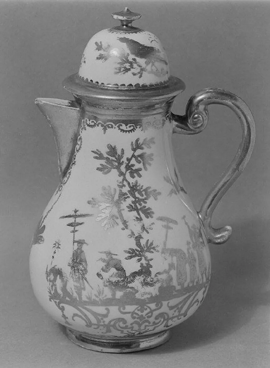 Coffeepot — Meissen Manufactory|Bartholomäus Seuter